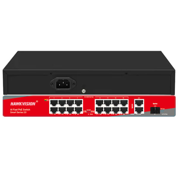 Hawkvision 16 Port Gigabit PoE Switch