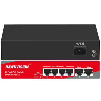 Hawkvision 4 Port High Speed PoE Switch