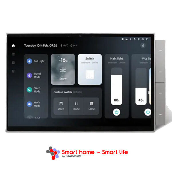 Hawkvision Smart Home Touch Screen Control Panel 10inch