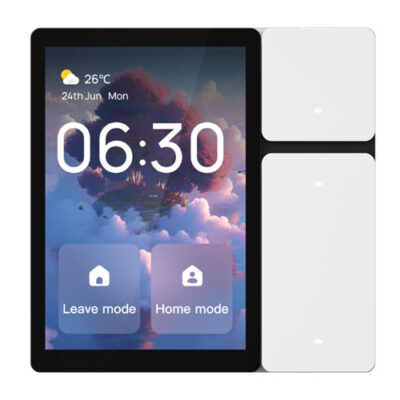 Hawkvision Smart Home touch panel with built-in 3 gang switch